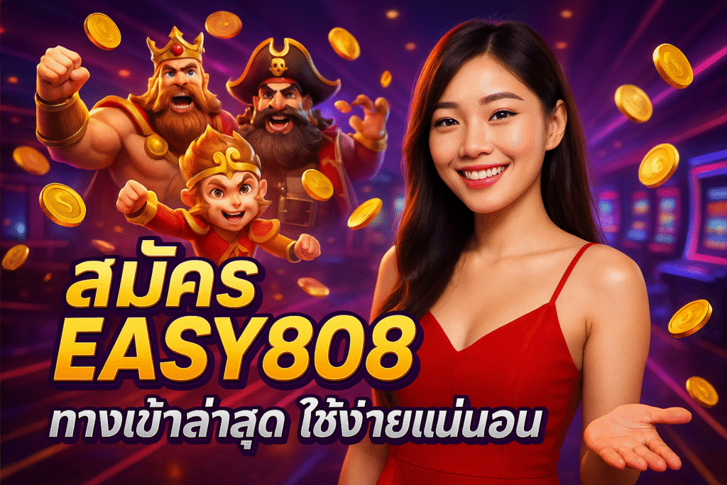 สมัคร EASY808 ทางเข้าล่าสุด ใช้ง่ายแน่นอน