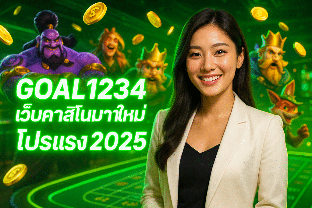GOAL1234 เว็บคาสิโนมาใหม่ โปรแรง 2025
